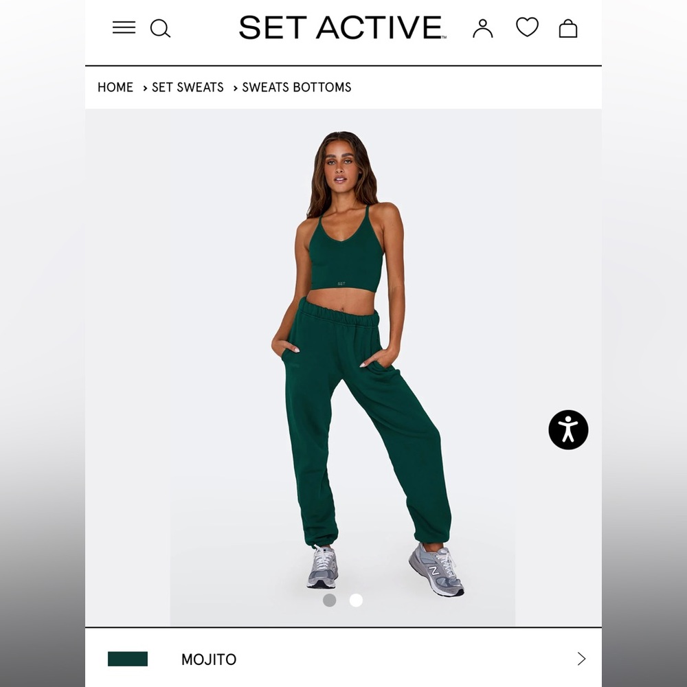 Set Active - MOJITO sweatpants